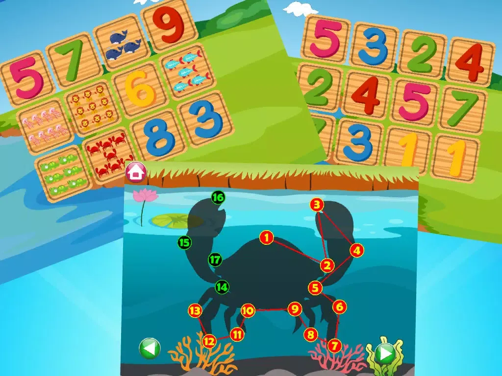 Animal Math School- 6 Amazing Learning Games for Preschool & Kindergarten Kids FREE iPad  Screenshots