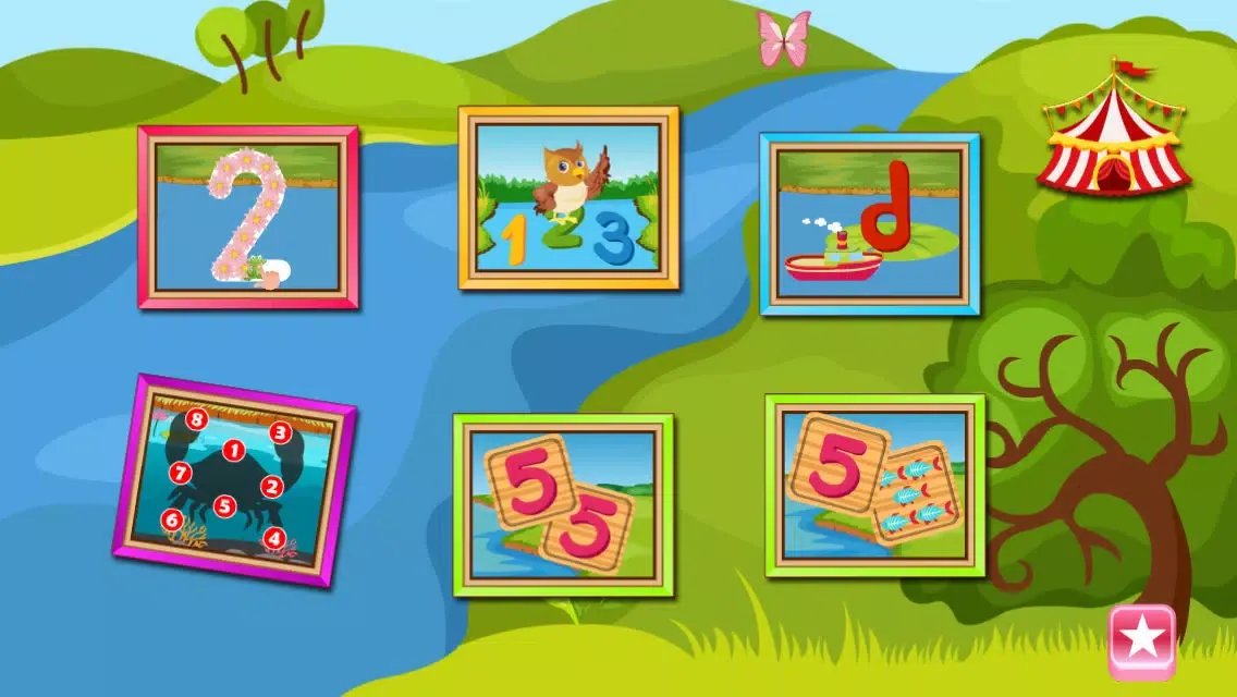 Animal Math School- 6 Amazing Learning Games for Preschool & Kindergarten Kids FREE Screenshots