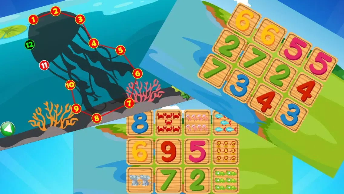 Animal Math School- 6 Amazing Learning Games for Preschool & Kindergarten Kids FREE Screenshots