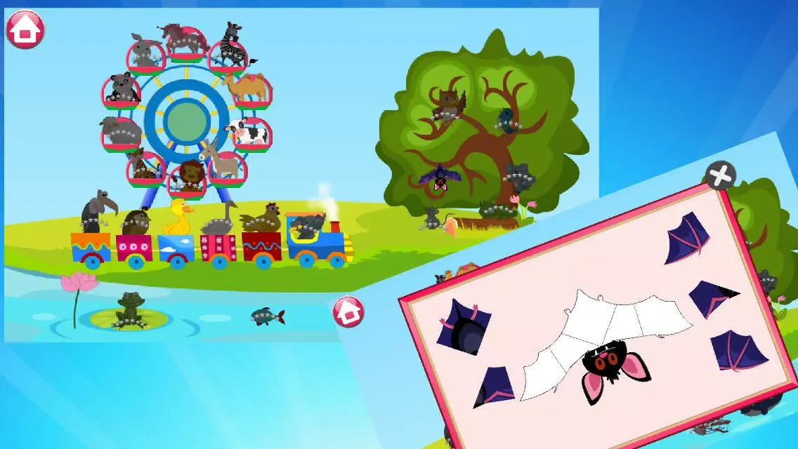 Animal Math School- 6 Amazing Learning Games for Preschool & Kindergarten Kids FREE Screenshots