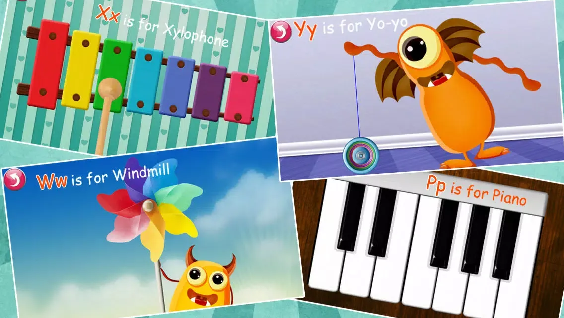 Tangkapan skrin Monster ABCs – Letters Handwriting Game for Kids FREE