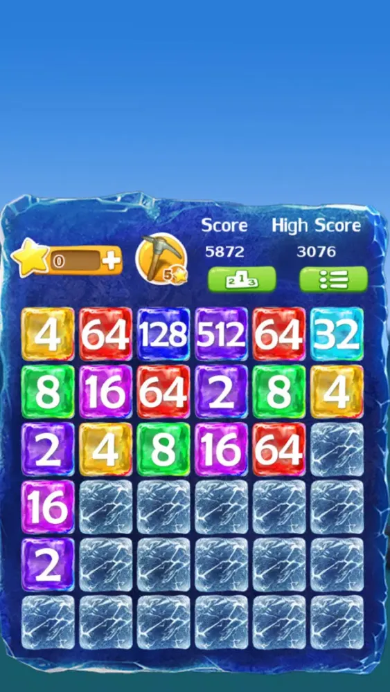 Capturas de tela do 2048 ! New Amazing Version