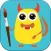 Paint & Dress up your monsters - drawing, coloring and dress up game for kids FREE