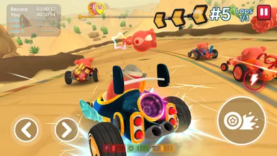 Starlit On Wheels: Super Kart স্ক্রিনশট