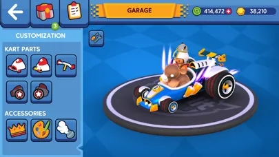 Starlit On Wheels: Super Kart স্ক্রিনশট