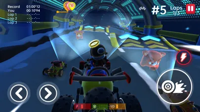 Starlit On Wheels: Super Kart স্ক্রিনশট
