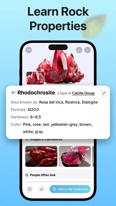 Capturas de pantalla de Rock Identifier - Gemstone