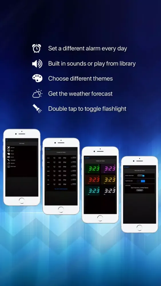 Tangkapan layar Alarm Clock by RPG
