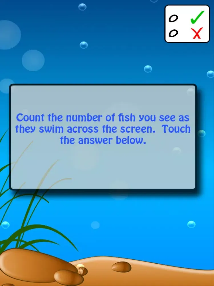 Capturas de pantalla de Counting Fish iPad 
