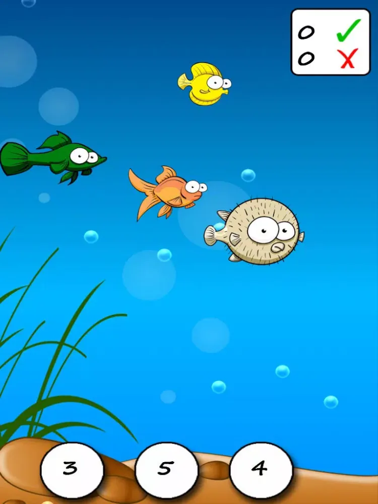 Capturas de pantalla de Counting Fish iPad 