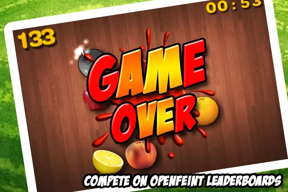 Capturas de tela do Fruit Smash Lite
