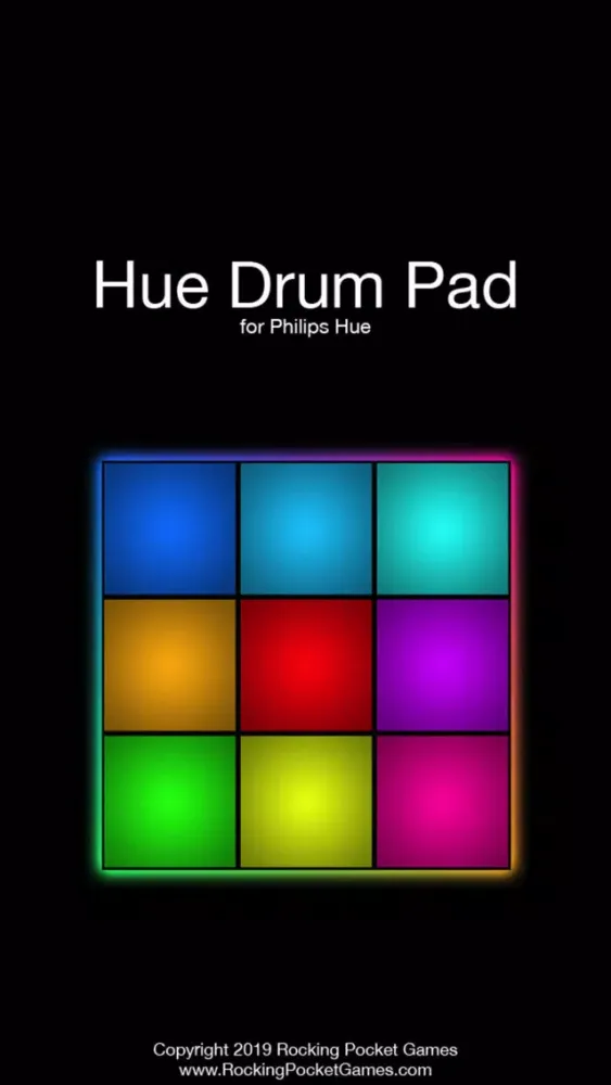 Zrzuty ekranu Hue Drum Pad