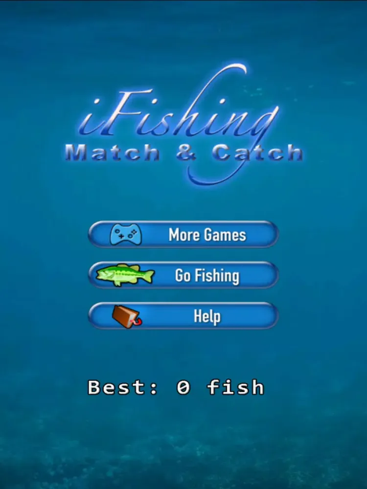 Tangkapan skrin i Fishing Match and Catch iPad 
