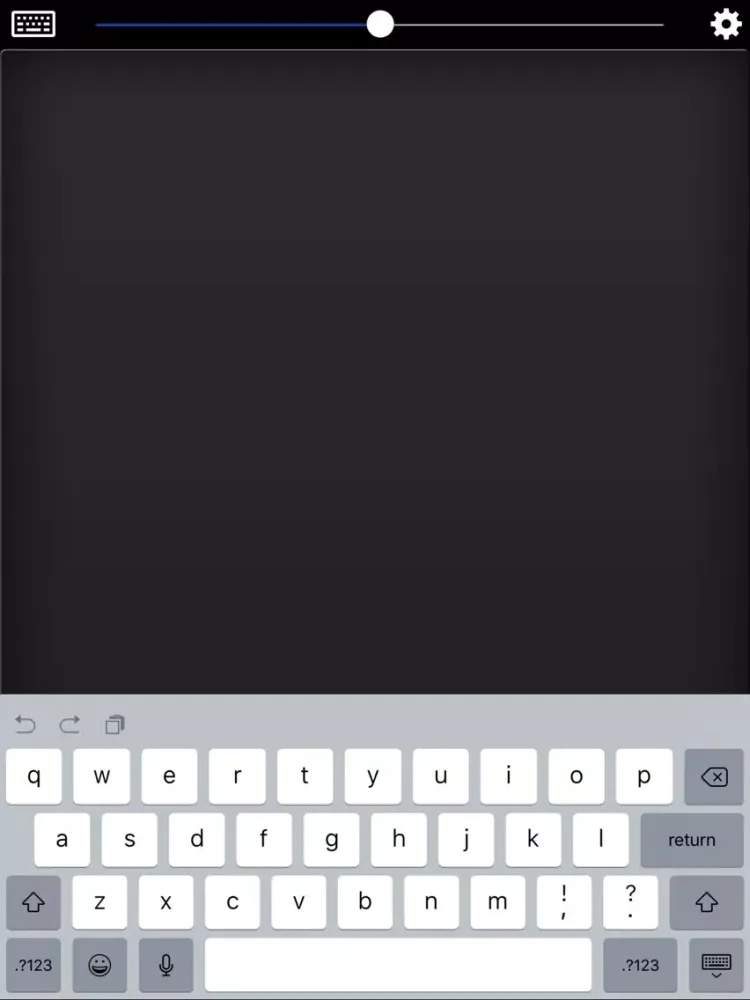 Ảnh chụp màn hình của Remote Mouse And Keyboard iPad 