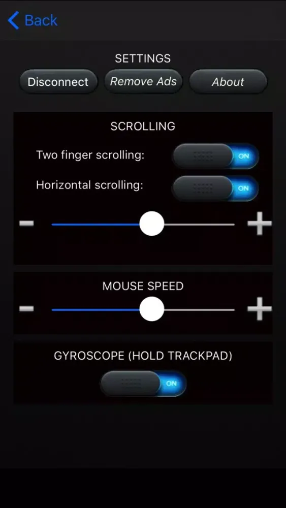 Ảnh chụp màn hình của Remote Mouse And Keyboard