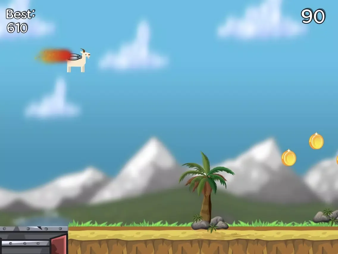 Captures d'écran de Rocket Goat iPad 