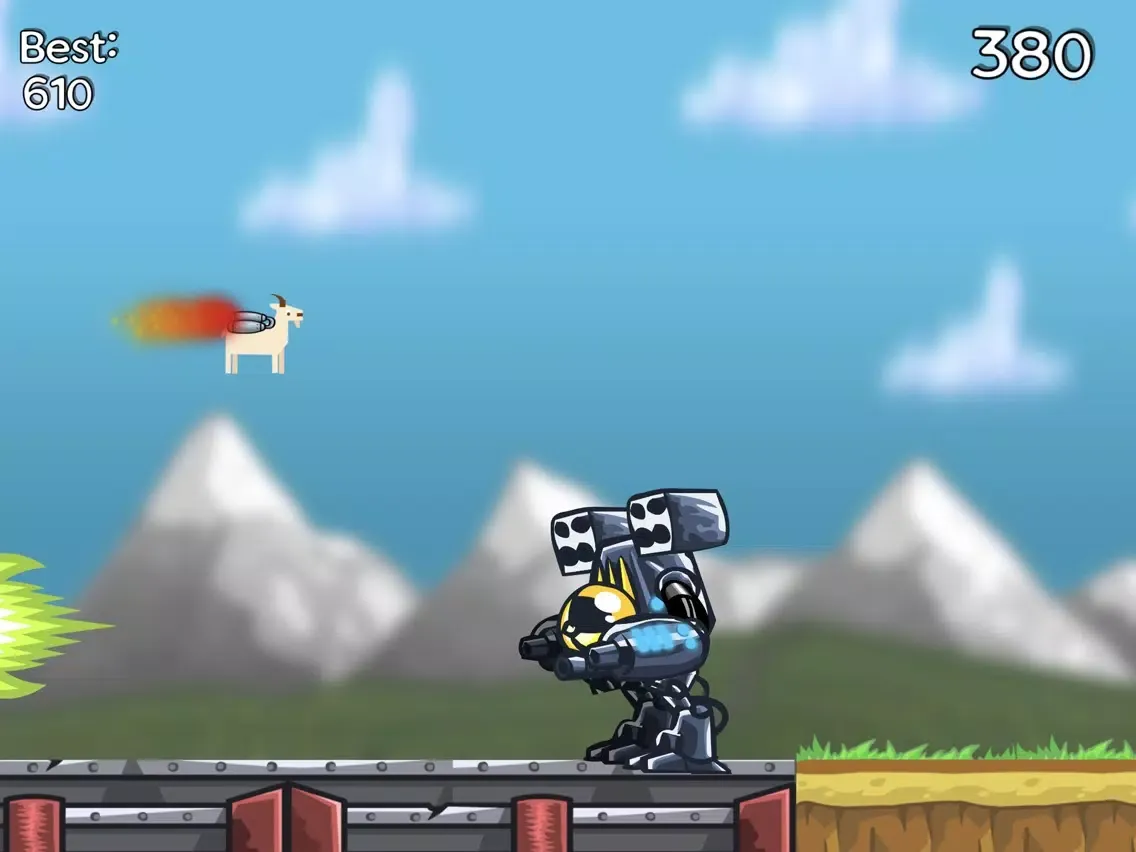 Captures d'écran de Rocket Goat iPad 