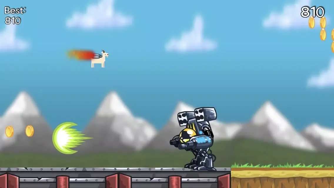 Captures d'écran de Rocket Goat