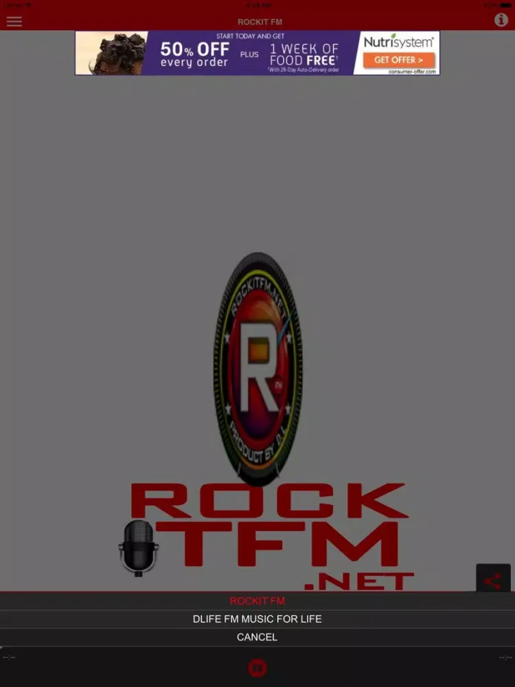 ROCKITFM iPad  স্ক্রিনশট