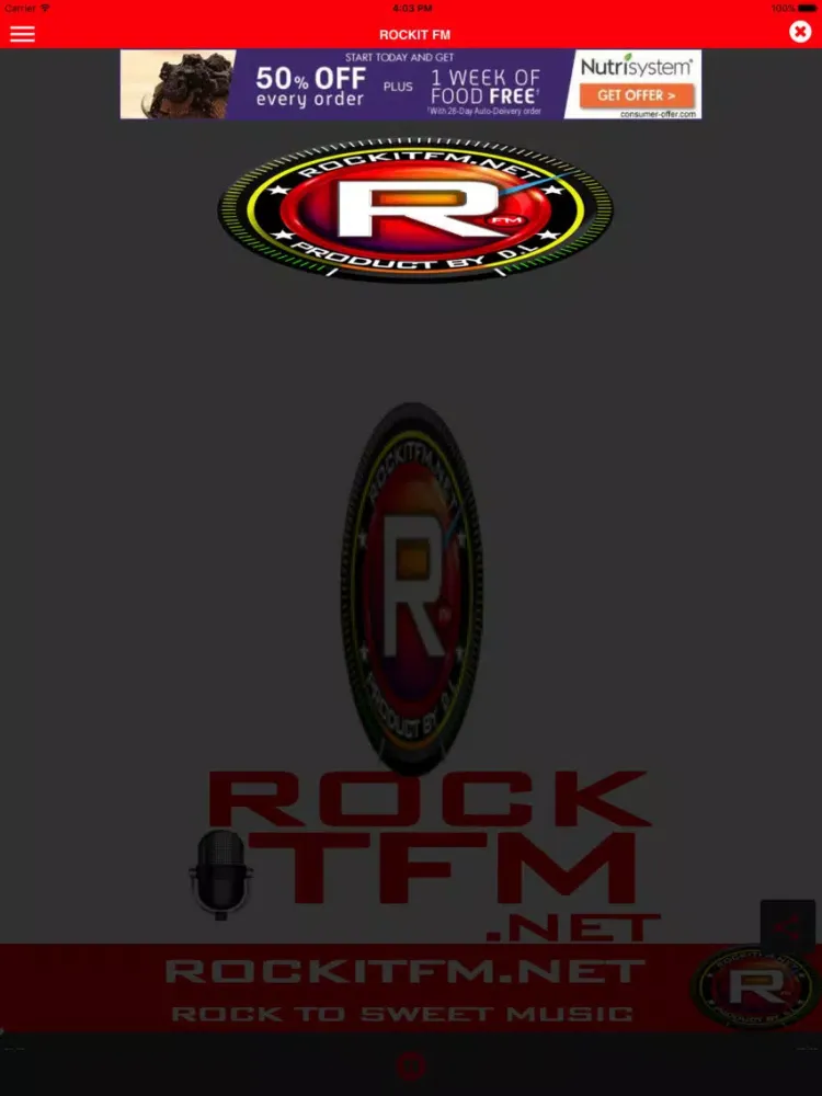 ROCKITFM iPad  স্ক্রিনশট