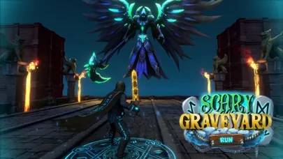 Scary Graveyard Run স্ক্রিনশট