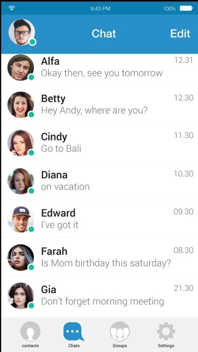 AstraChat - Direct XMPP & VOIP应用截图