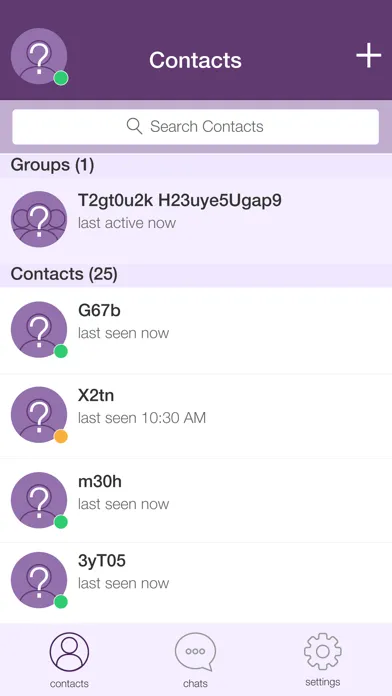 Скриншоты StealthChat: Encrypted Chats