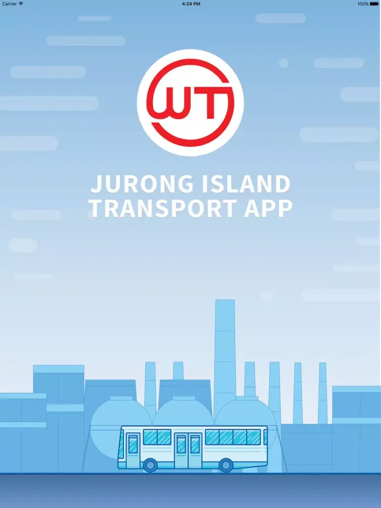 Jurong Island Transport App iPad  سکرین شاٹس