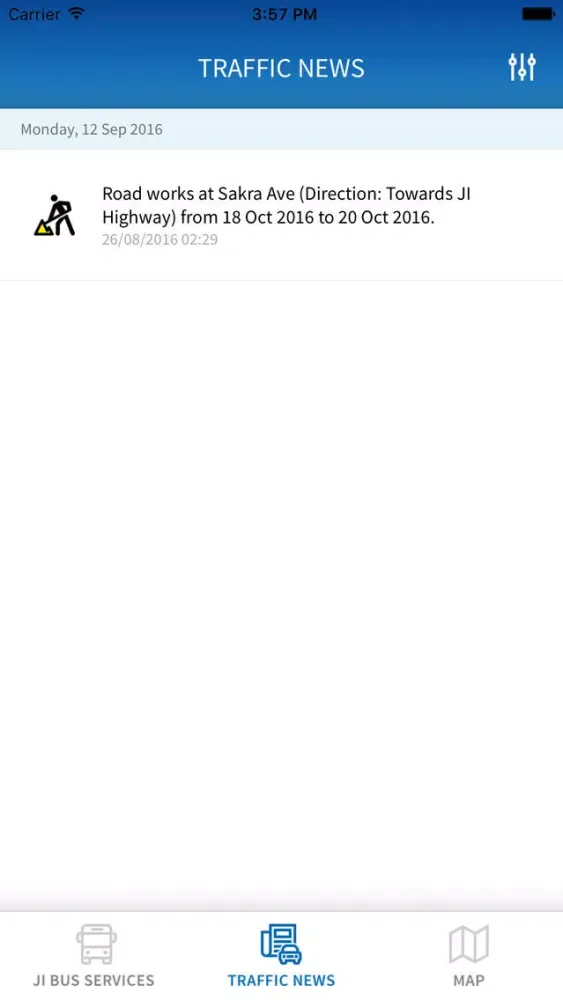 Jurong Island Transport App سکرین شاٹس