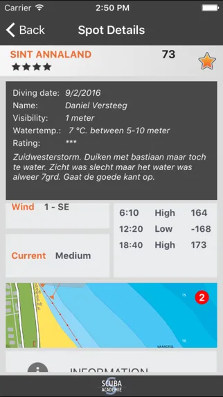 Zrzuty ekranu Divers Guide