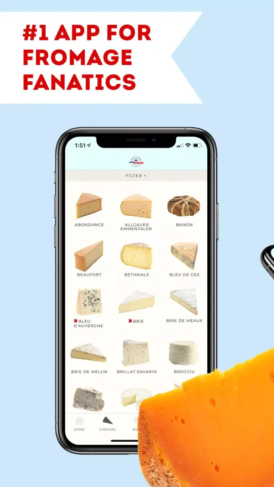 Zrzuty ekranu Cheeses