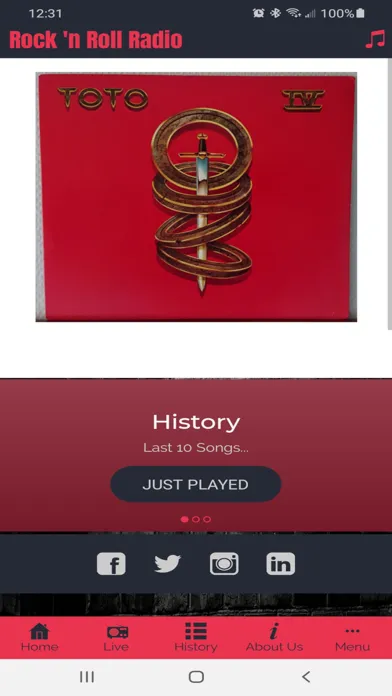 Screenshot di RocknRoll Radio Station