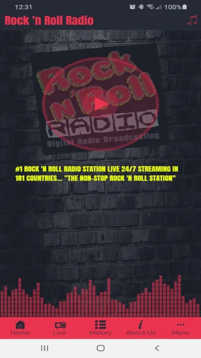Screenshot di RocknRoll Radio Station