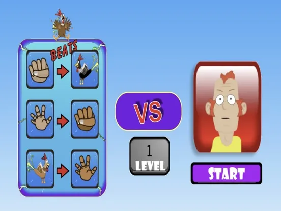 Zrzuty ekranu Rock Paper Chicken iPad 