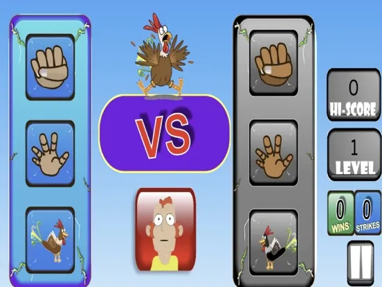 Zrzuty ekranu Rock Paper Chicken iPad 