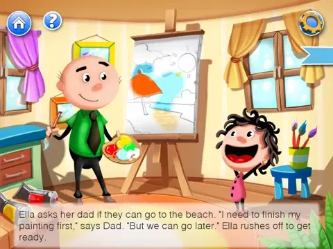 Ella Bella Beach Adventure LITE iPad 应用截图