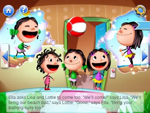 Ella Bella Beach Adventure LITE iPad 应用截图