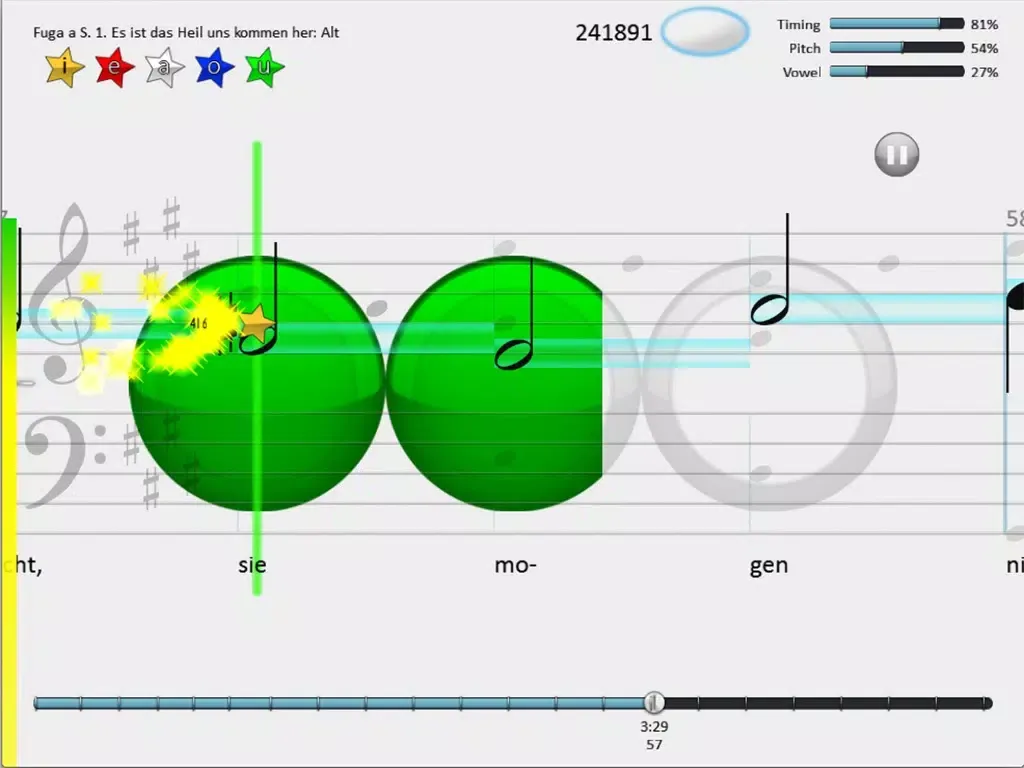 Скриншоты Choir Prodigy iPad 