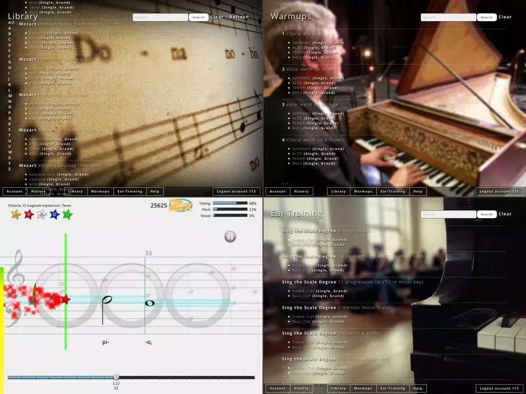 Скриншоты Choir Prodigy iPad 