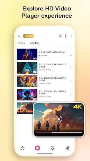 Music Player - MP4, MP3 Player スクリーンショット