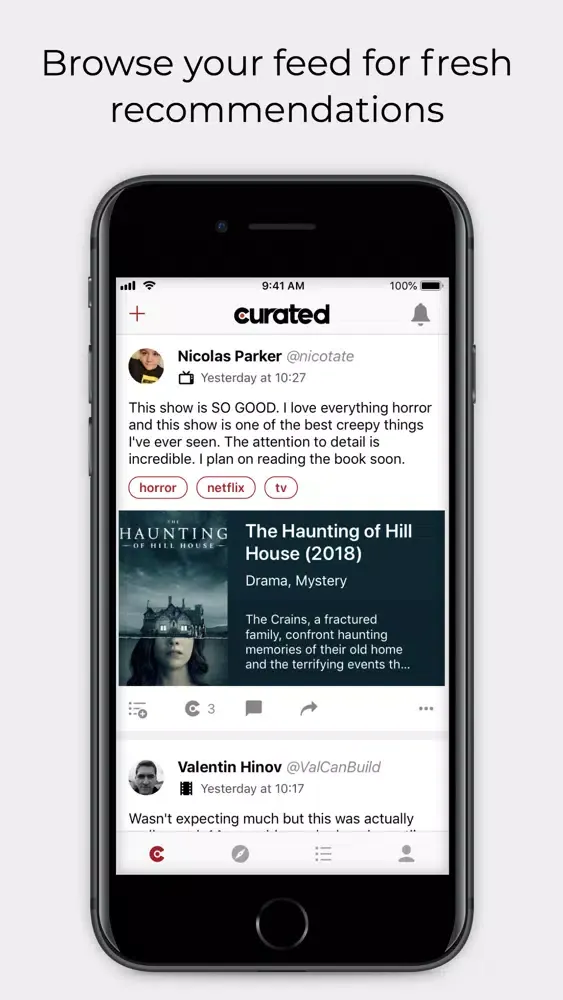 Curated - quality content スクリーンショット