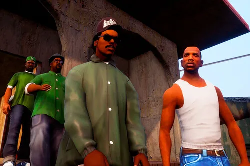 Capturas de tela do Grand Theft Auto: San Andreas