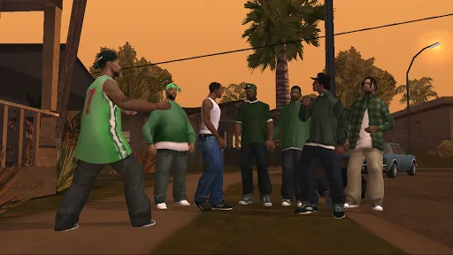 Capturas de tela do Grand Theft Auto: San Andreas
