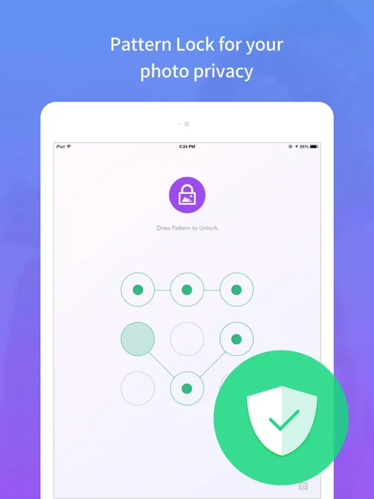 VaultX - Private Photo Album iPad  سکرین شاٹس