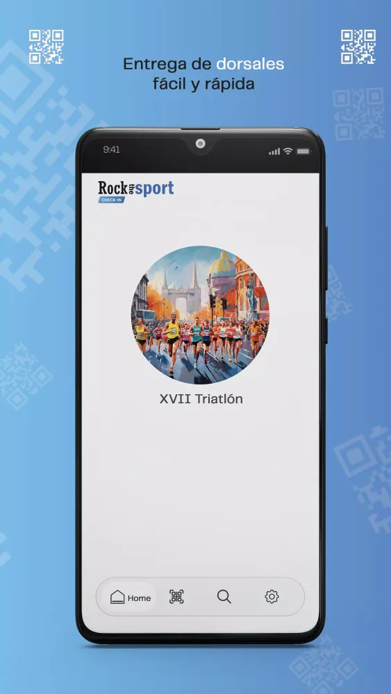 Capturas de tela do RockTheSport Checkin