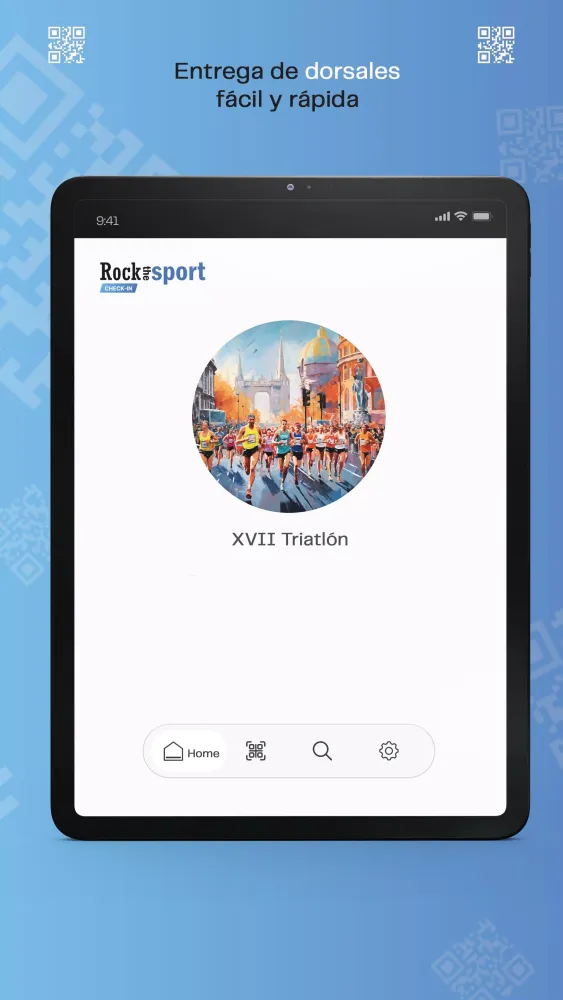 Capturas de tela do RockTheSport Checkin