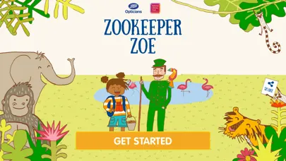 Zookeeper Zoe - Boots Opticians Eye Check 스크린샷