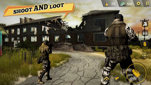 FPS Commando Gun Shooting Game Screenshots