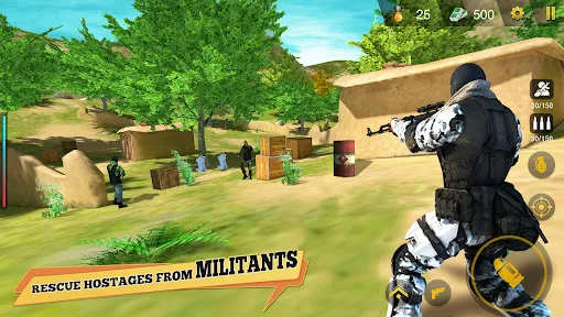 FPS Commando Gun Shooting Game Screenshots