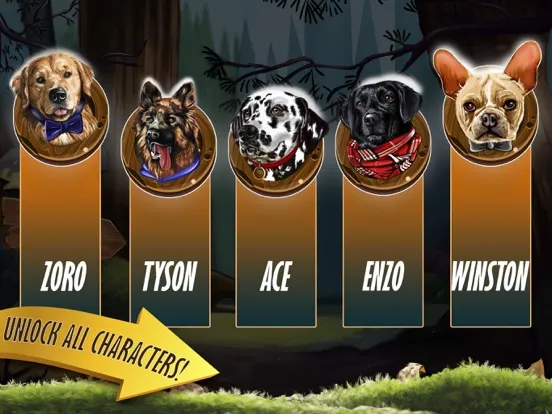 Zoro Pet Dog Race iPad  Screenshots